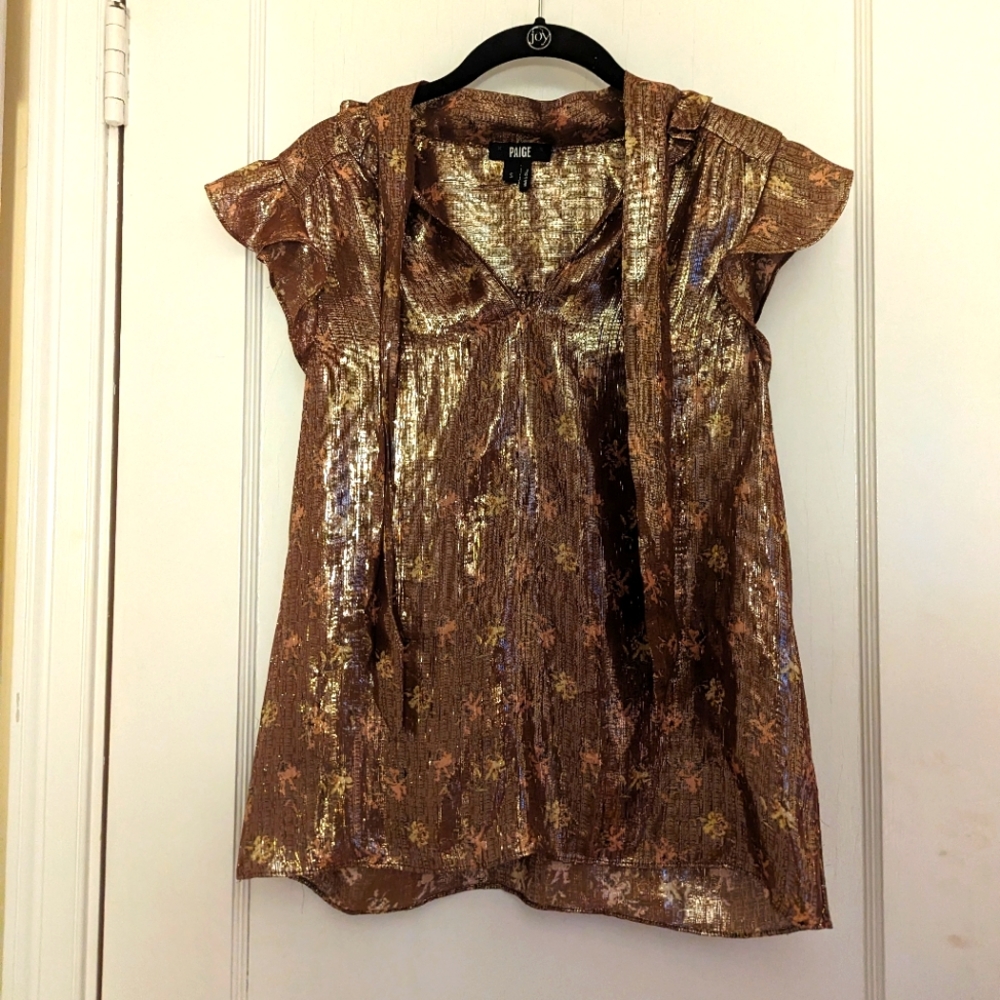 Paige Shimmery Top